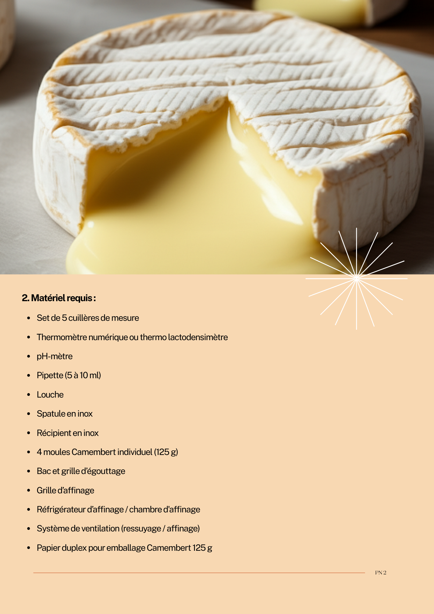 Recette camembert livre PDF