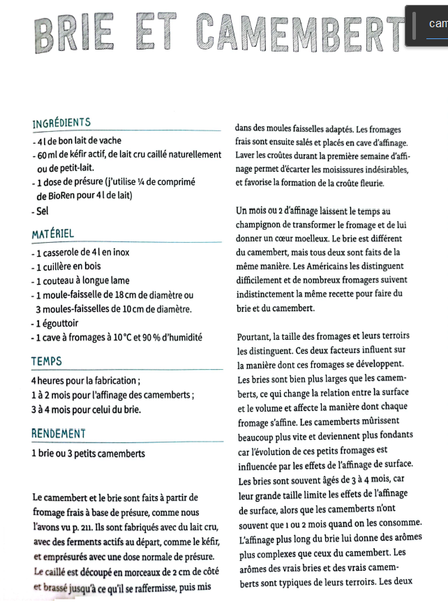 L'art de faire son fromage livre PDF