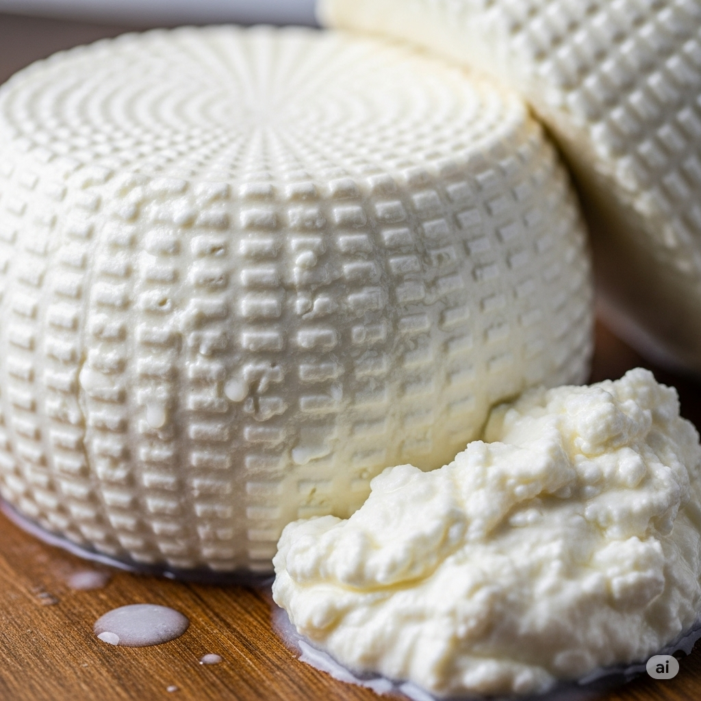 Fromage Frais outils et ingrédients