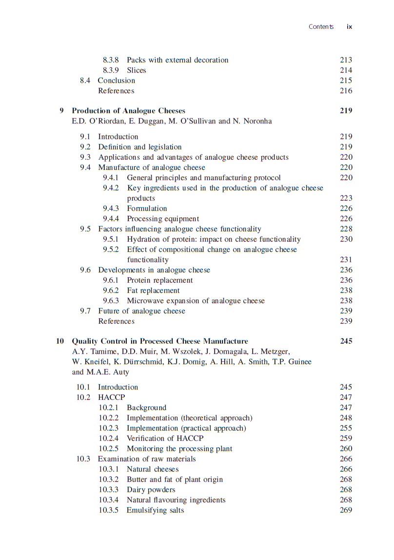 Processed Cheese and Analogues livre PDF
