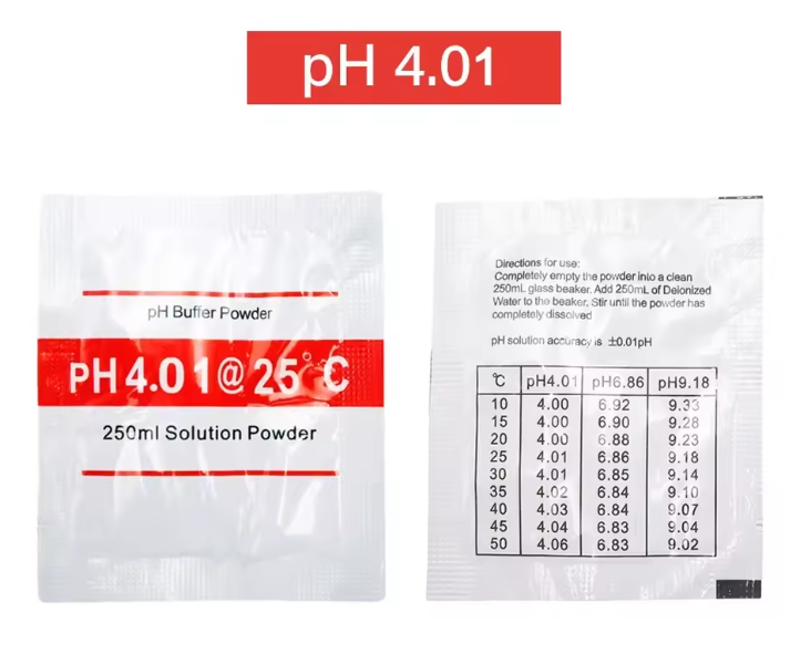 Tampons de Calibrage pH