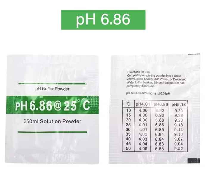 Tampons de Calibrage pH