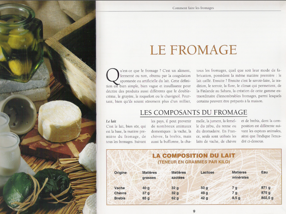 Comment faire les fromages  livre PDF