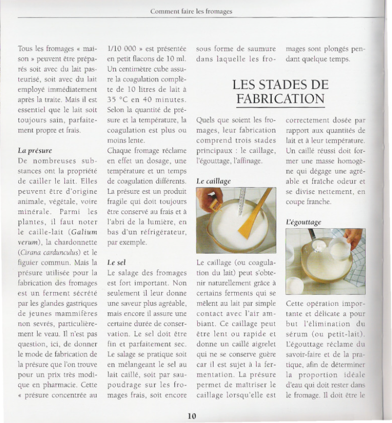 Comment faire les fromages  livre PDF