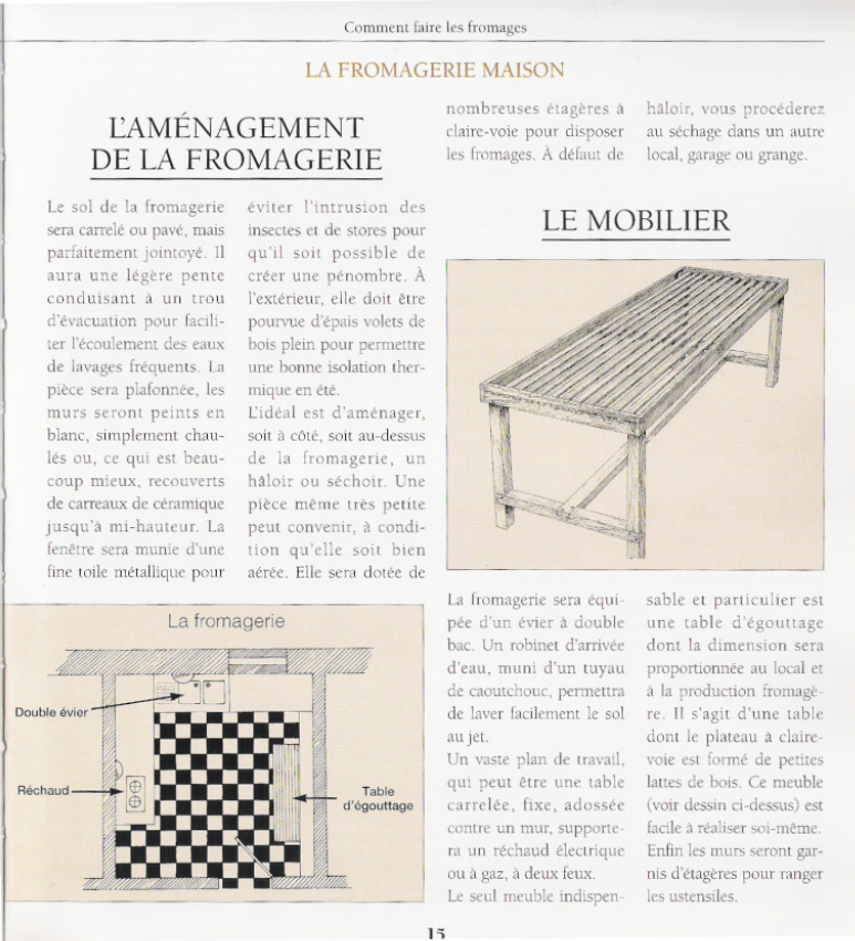 Comment faire les fromages  livre PDF