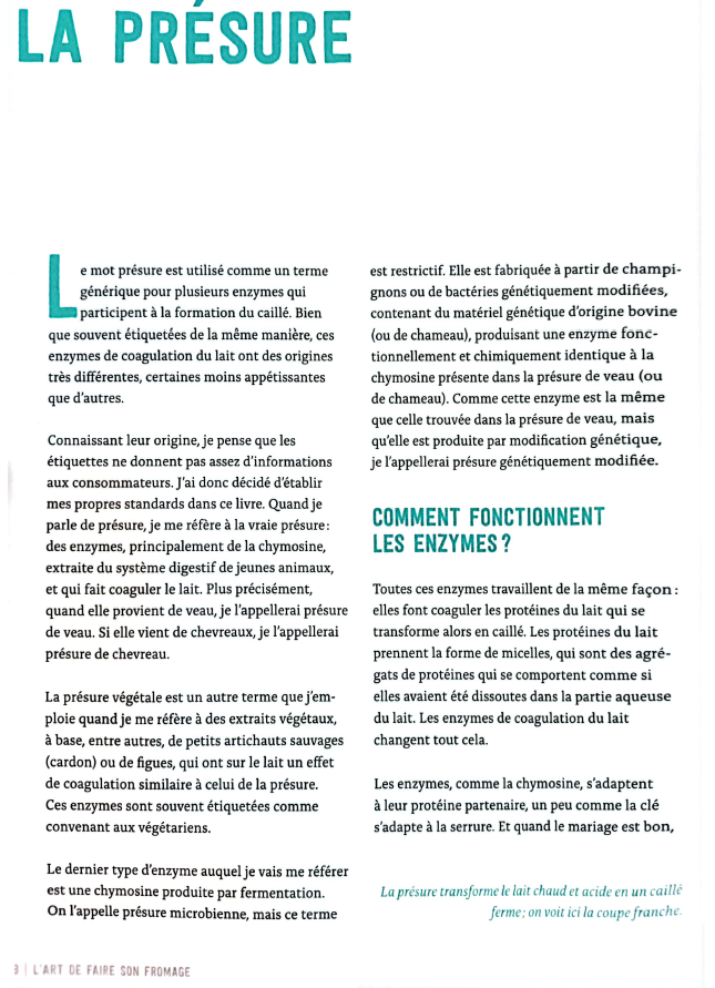 L'art de faire son fromage livre PDF